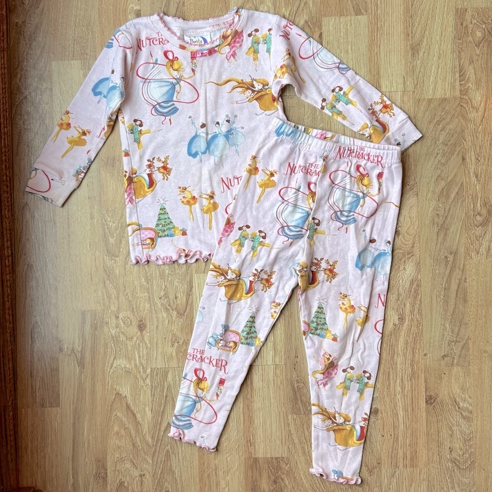 Books To Bed Nutcracker Pajamas Size 2T
